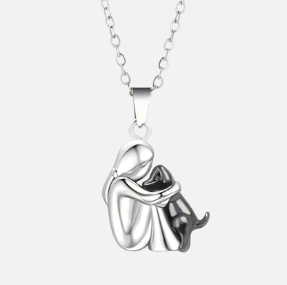 Necklace with Hug Pendant
