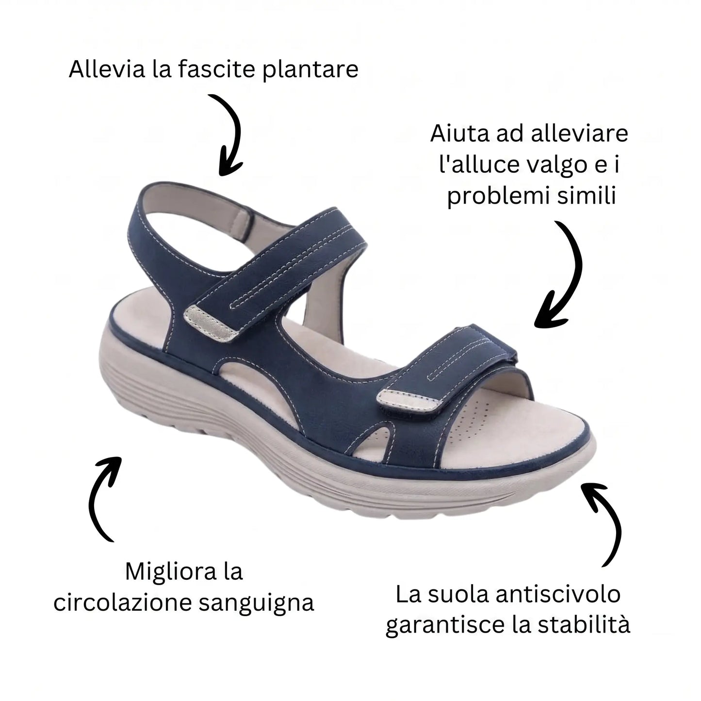 Soline Non-Slip Orthopedic Sandals