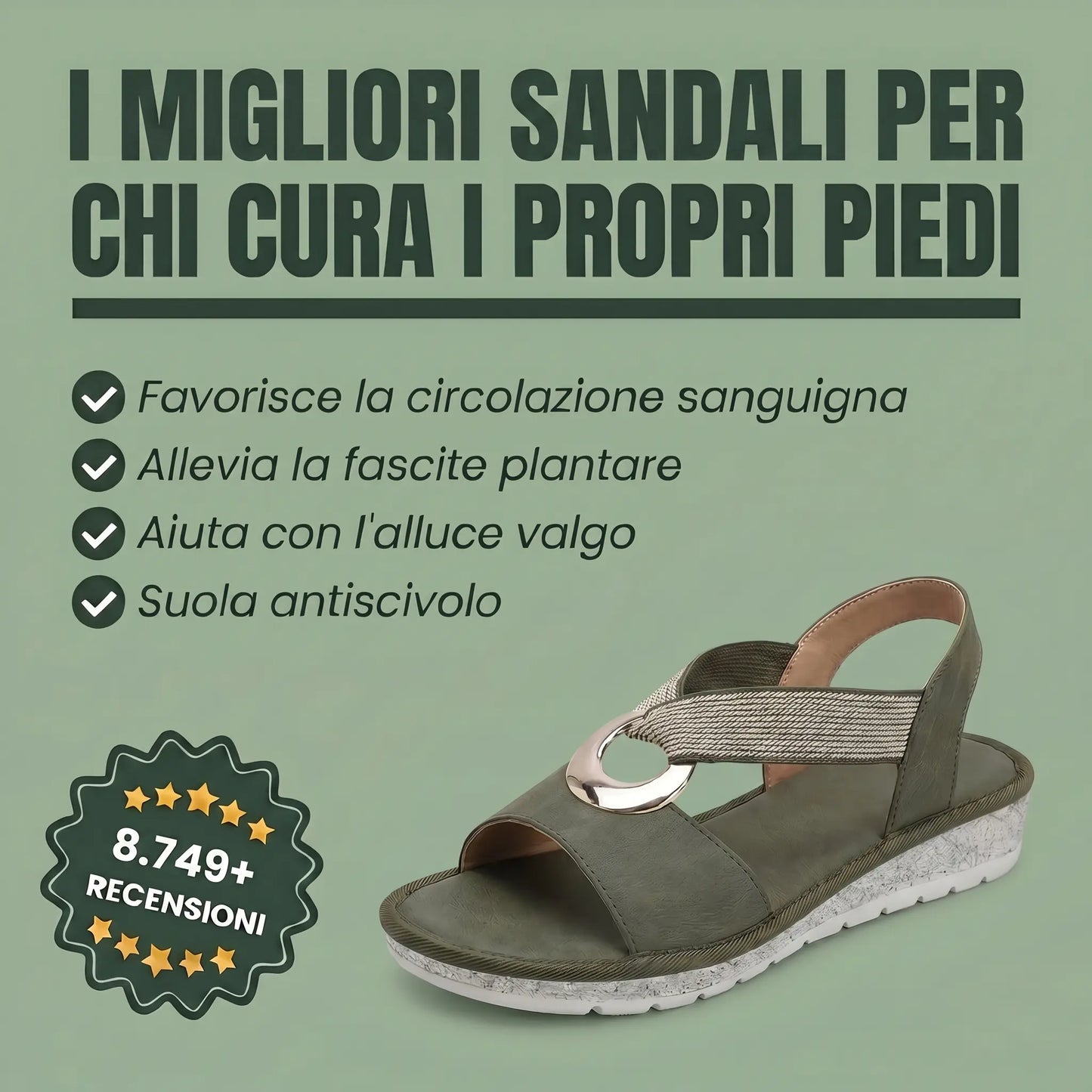 Luna Comfort Orthopedic Sandals