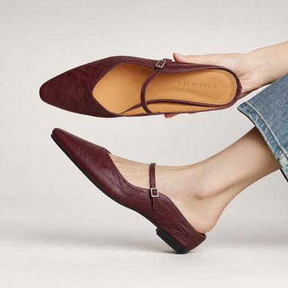 Renata | Mules in Genuine Leather
