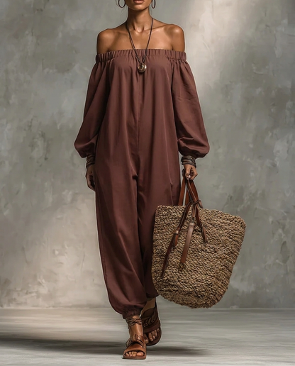 Fenna™ | Strapless Jumpsuit with Sleeves