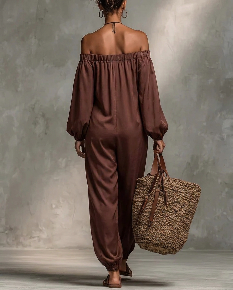 Fenna™ | Strapless Jumpsuit with Sleeves