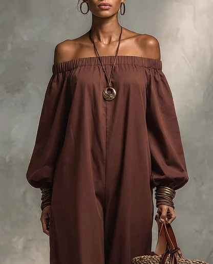 Fenna™ | Strapless Jumpsuit with Sleeves