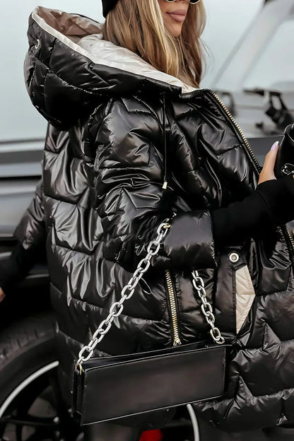 LORETTA | Long Winter Coat with Protective Warmth and Timeless Elegance