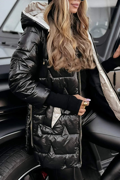 LORETTA | Long Winter Coat with Protective Warmth and Timeless Elegance