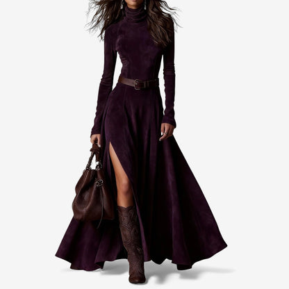 SANNE™ | Long Dress with Elegant Waist and Flowing Movement for Day and Evening
