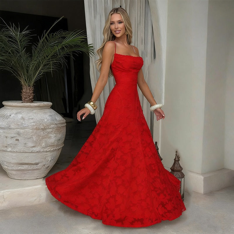 SOFIA | Elegant Lace Maxi Dress