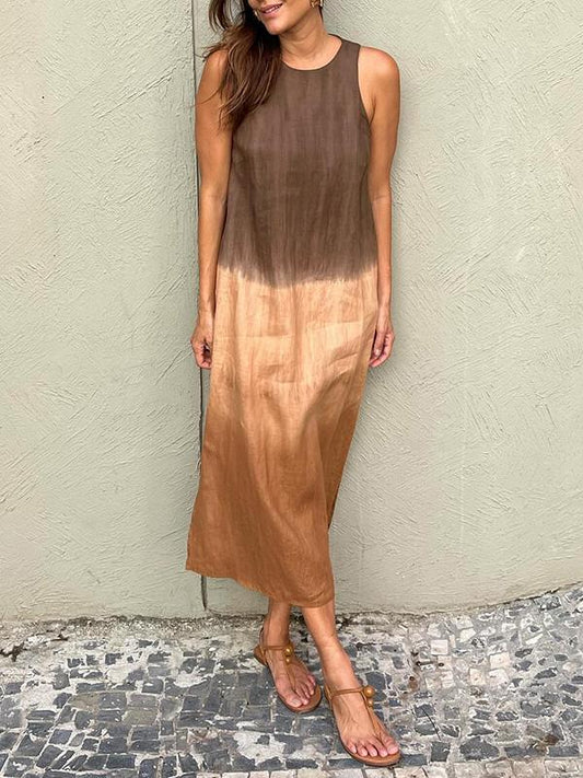 AMALIA | Long Dress with Natural Style and Embracing Comfort for Every Occasion