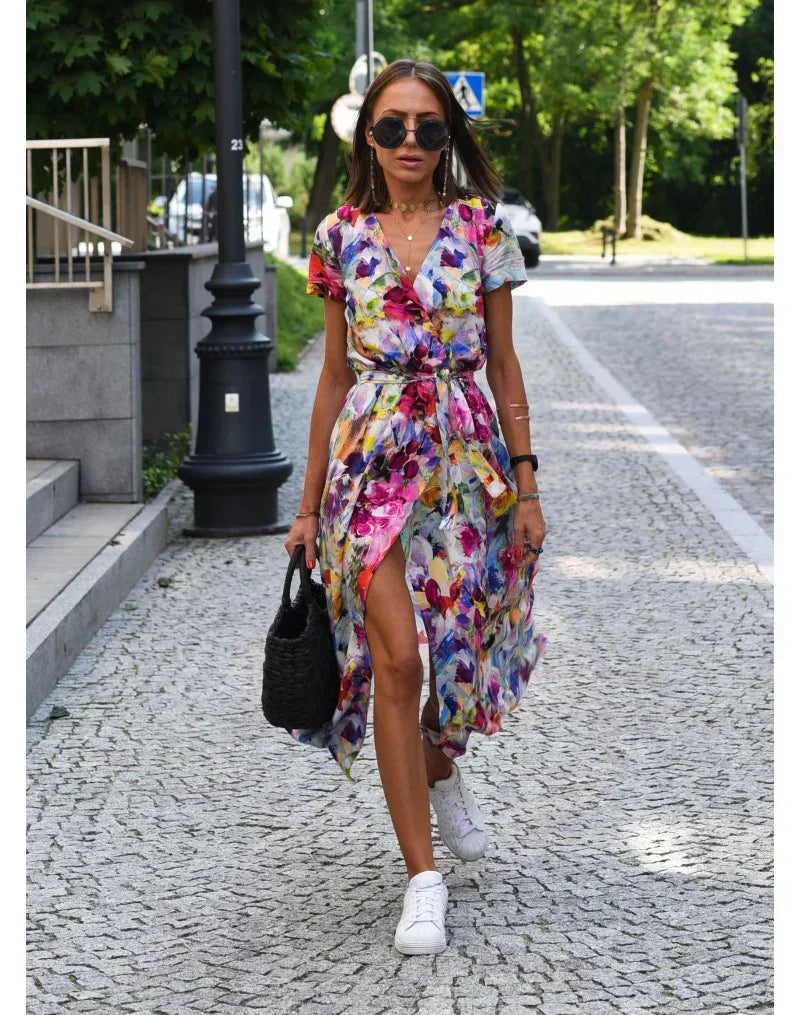 YARA | Elegant Wrap Dress with Flattering Fit