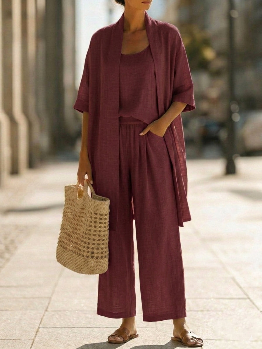 Isa | Effortlessly Elegant Three-Piece Set