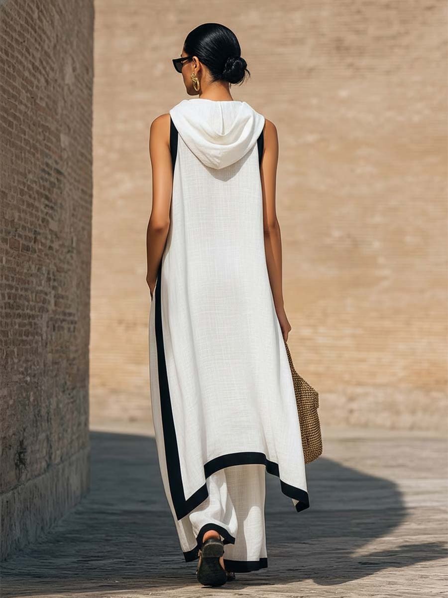 Wells | Elegant Two-Piece Set with Artistic Cut