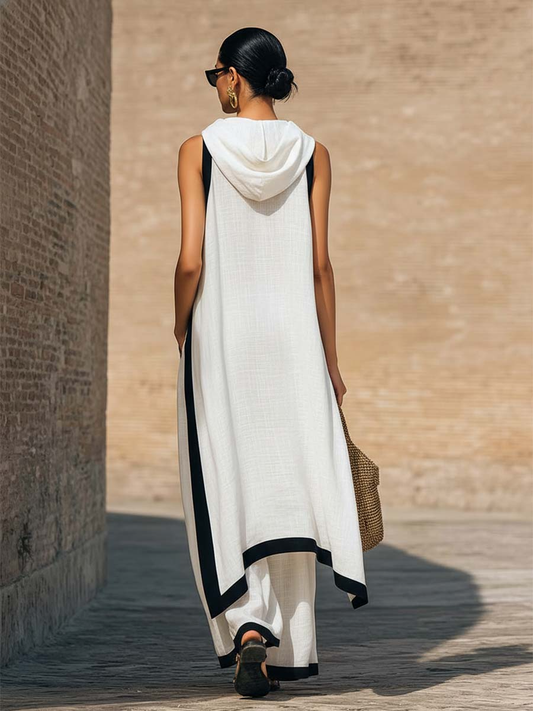 Wells | Elegant Two-Piece Set with Artistic Cut