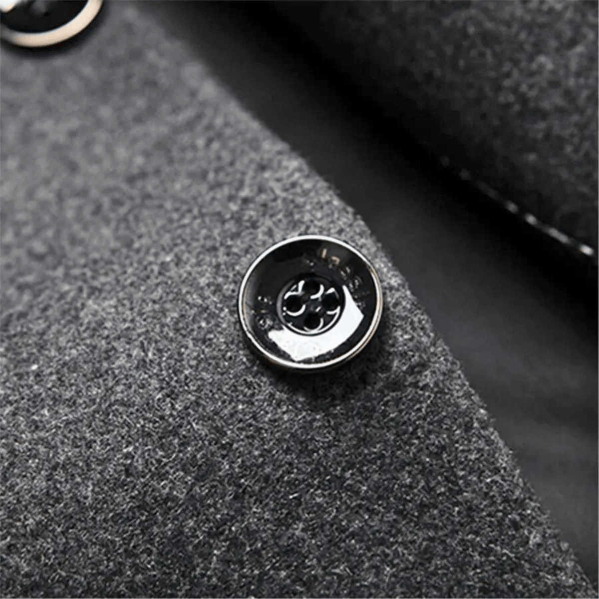 DAAN | Men's Slim Fit Jacket with Mandarin Collar and Timeless Elegance for Cold Days