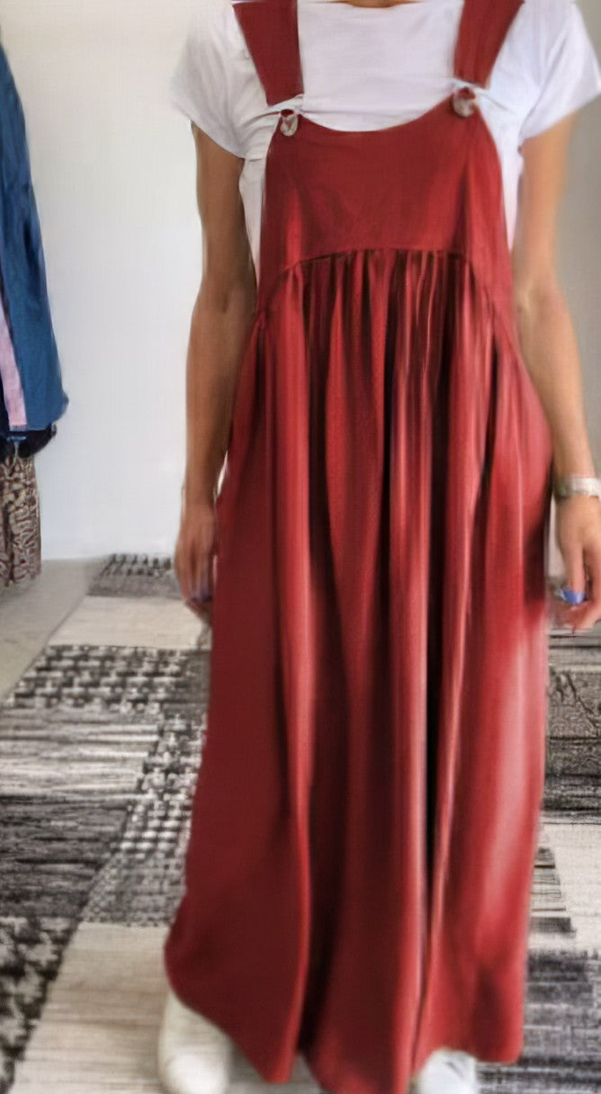 CAMILLE | Casual-Chic Sleeveless Flowing Dress