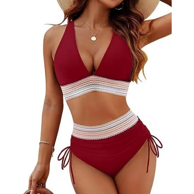 ALINA | High-Waisted Bikini with Tummy Control