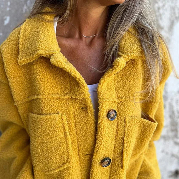 Dion™ | Elegant Short Coat with Lapels and Chic