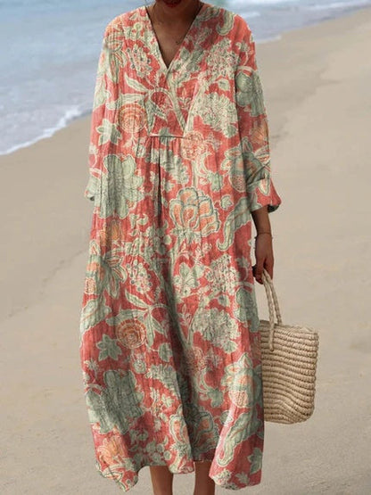 Quirine™ - Printed Dress Summer Breeze