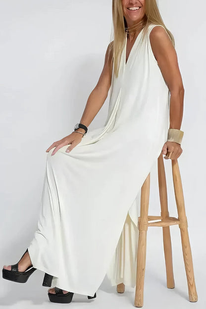 ELISE | Elegant Long Dress with Matching Cardigan Free