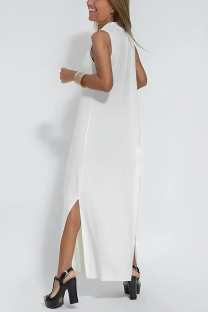 ELISE | Elegant Long Dress with Matching Cardigan Free