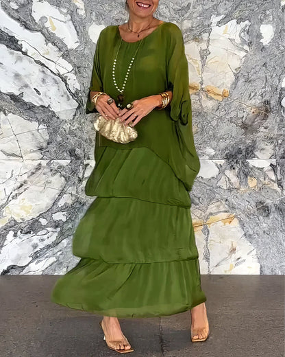 Caroline | Elegant Maxi Dress Comfortable for All Occasions